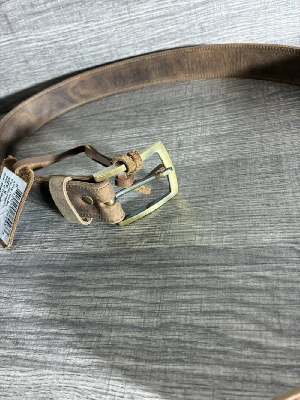 Nisolo OWEN Leather Belt In Tobacco Size Small 36”